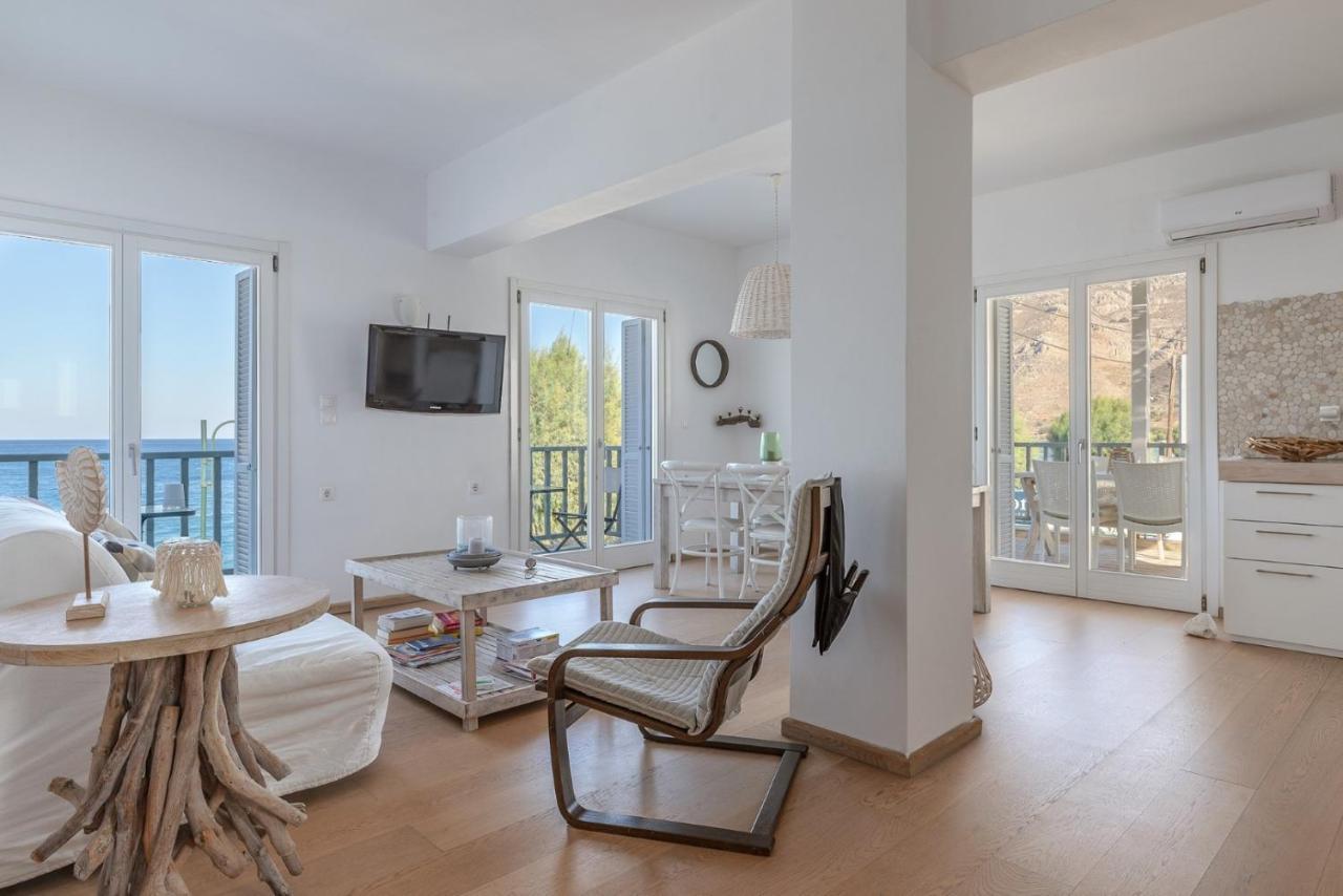 Uno Luxury Apartment With Sea View Livadia  Exteriör bild
