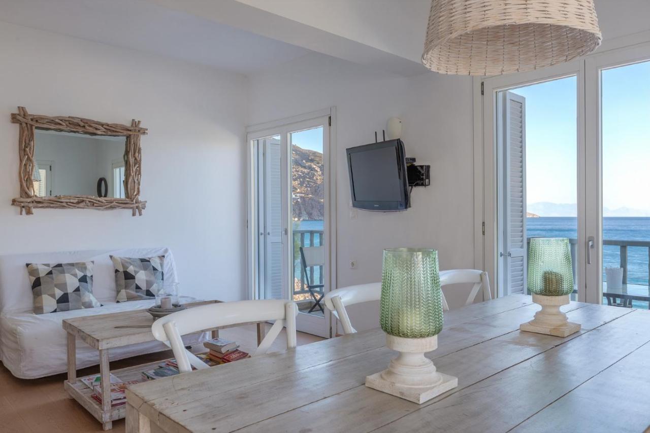 Uno Luxury Apartment With Sea View Livadia  Exteriör bild
