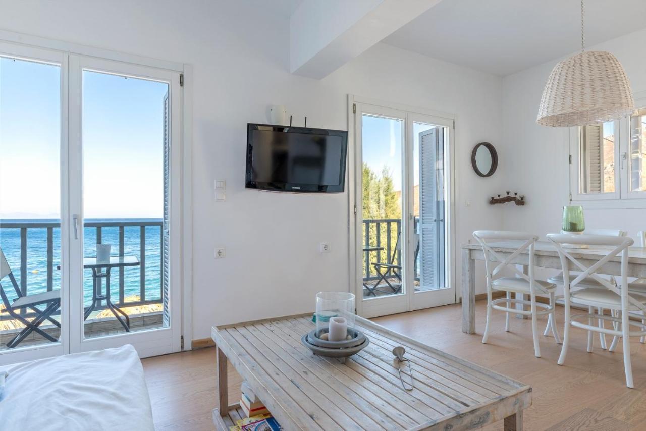 Uno Luxury Apartment With Sea View Livadia  Exteriör bild
